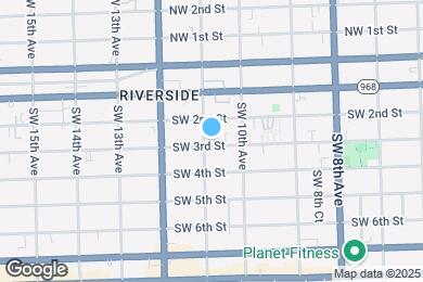 Map image of the property - 1059 SW 3rd St