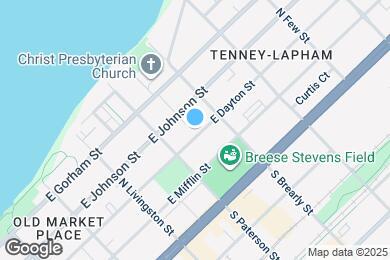 Map image of the property - 930 E Dayton St