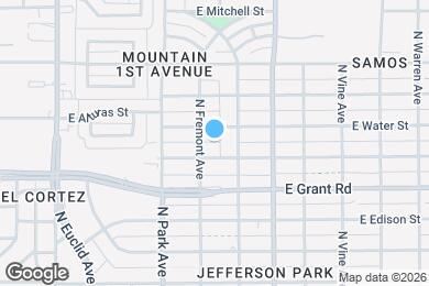 Map image of the property - 1152 E Winnie Pl