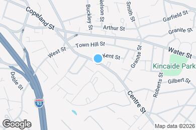 Map image of the property - 105 Centre St