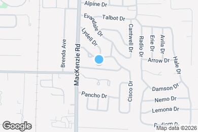 Map image of the property - 9501 Upland Dr