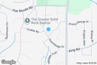 Map image of the property - 6310 Thornhedge Dr