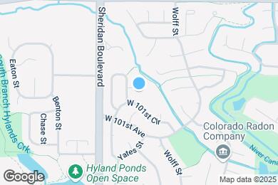 Map image of the property - 5050 W 102nd Ave