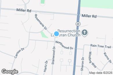 Map image of the property - 1002 Stanwood Dr