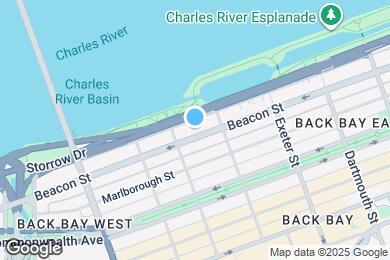 Map image of the property - 354 Beacon St