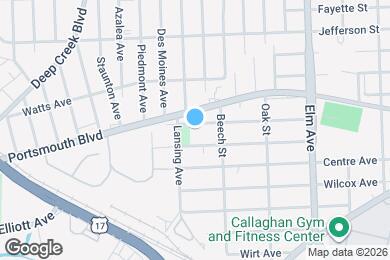 Map image of the property - 1527 Highland Ave