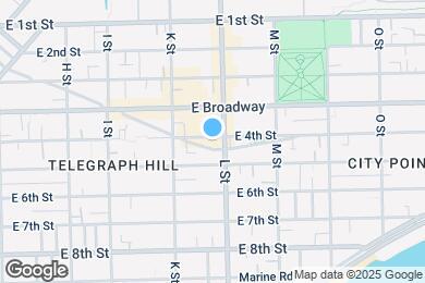 Map image of the property - 719 E 4th St