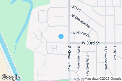 Map image of the property - 2505 S Kiwanis Ave