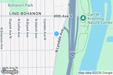 Map image of the property - 4746 N 6th St