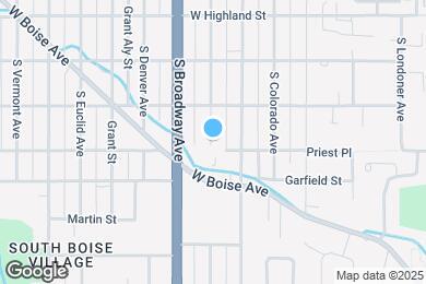 Map image of the property - 2116 S Longmont Ave