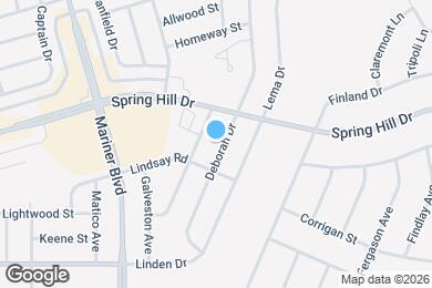 Map image of the property - 2001 Deborah Dr