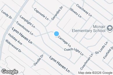 Map image of the property - 750 Carriage Ln