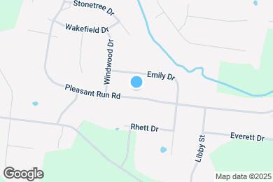 Map image of the property - 405 Pleasant Run Rd