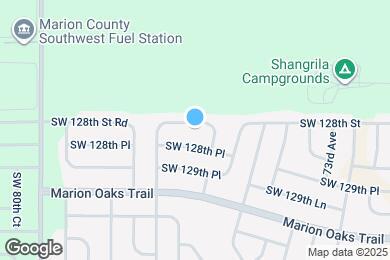 Map image of the property - 12848 SW 77th Cir
