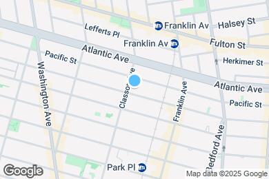 Map image of the property - 953 Dean St