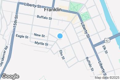 Map image of the property - 627 12th St