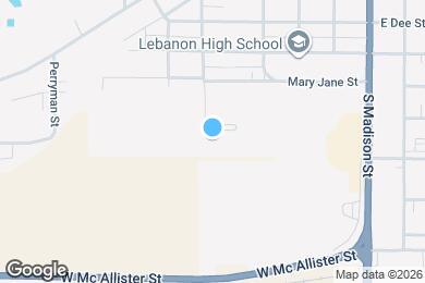 Map image of the property - Cedars of Lebanon Apartments
