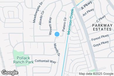 Map image of the property - 7435 Patero Cir