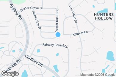 Map image of the property - 7653 Dexter Run Cir