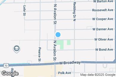 Map image of the property - 301 N Avalon St