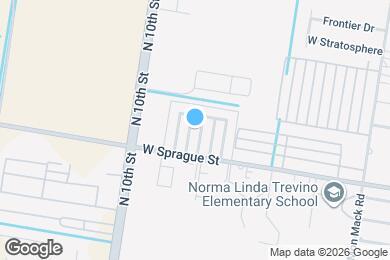 Map image of the property - 629 S Dfw Dr