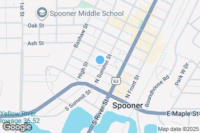 Map image of the property - 201 N Summit St