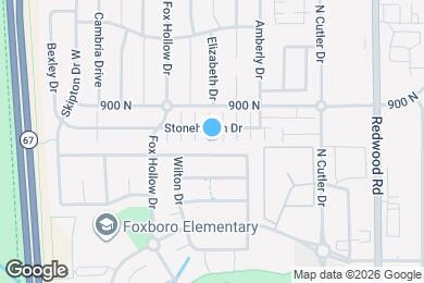 Map image of the property - 961 Stonehaven Dr