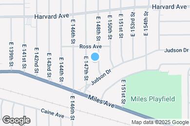 Map image of the property - 4176 E 148th St