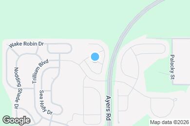 Map image of the property - 1109 China Aster Way