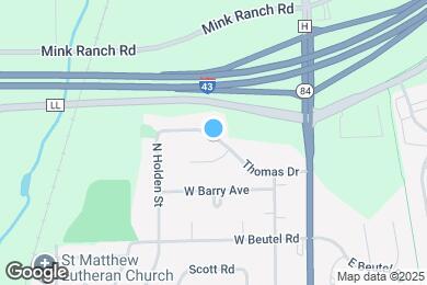 Map image of the property - 303 Thomas Dr