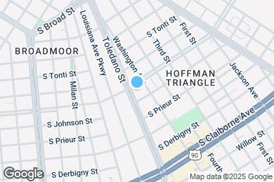 Map image of the property - 3303 Toledano St