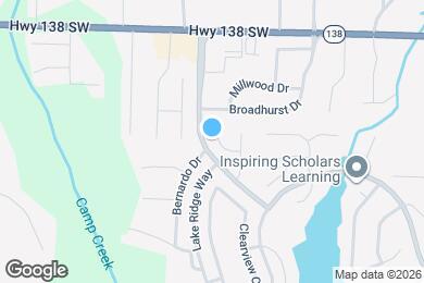 Map image of the property - 1264 W Briar Ridge Ct