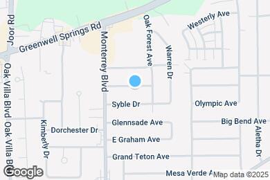 Map image of the property - 9546 Redwood Dr