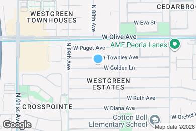 Map image of the property - 8738 W Golden Ln