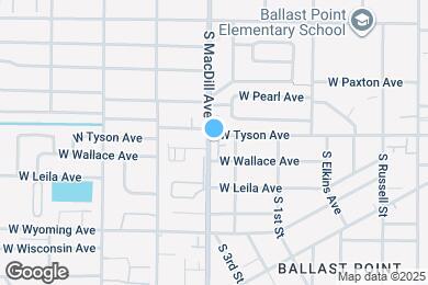 Map image of the property - 5440 S Macdill Ave