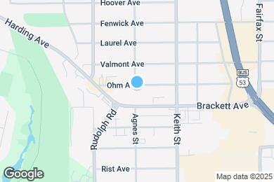 Map image of the property - 1805 Ohm Ave