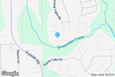 Map image of the property - 1153 Dawn Creek Ct