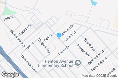 Map image of the property - 11755 Fenton Ave