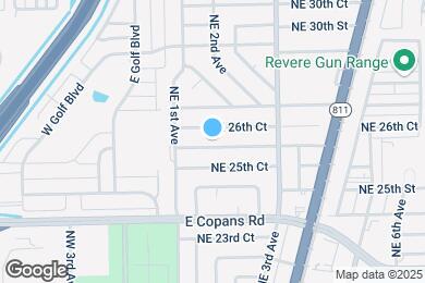 Map image of the property - 171 NE 26th St
