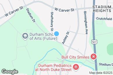 Map image of the property - 2709 Stadium Dr