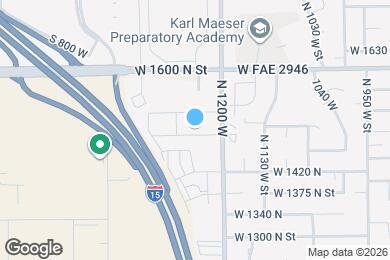 Map image of the property - 1250 W 1480 N St