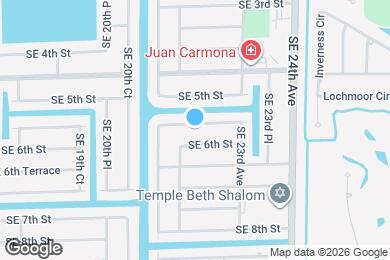 Map image of the property - 2126 SE 5th Terrace