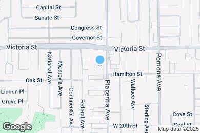 Map image of the property - 2115 Placentia Ave