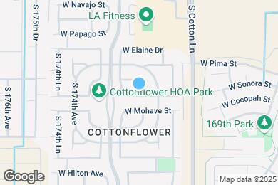 Map image of the property - 1684 S 172nd Dr