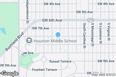 Map image of the property - 802 S Fairmont St