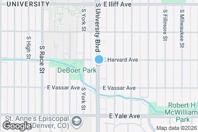 Map image of the property - 2525 S University Blvd