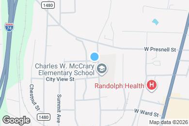 Map image of the property - 475 Ross St
