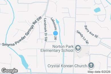 Map image of the property - 2887 Lakemont Dr SW