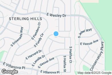 Map image of the property - 2517 S Genoa St