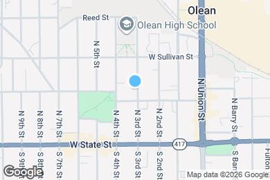 Map image of the property - 207 N 3rd St